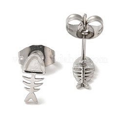 Boucles d'oreilles à tige en acier inoxydable 304 anti-ternissement pour femmes&nbsp;EJEW-Z066-09P