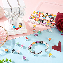 100 шт. ccb пластиковые европейские бусины CCB-TA0001-14