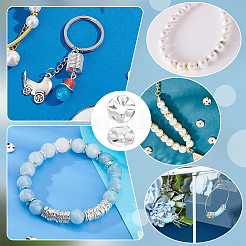 Cuentas espaciadoras de latón 50pcs&nbsp;KK-PH0014-98B
