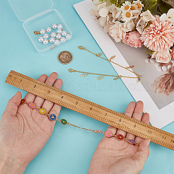 3 шт. цепь для бейсболки из сплава эмали&nbsp;AJEW-FG00014