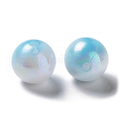 Двухцветные непрозрачные акриловые бусины&nbsp;SACR-P024-01B-W09