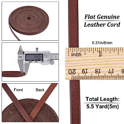 Flaches Schmuckband aus Leder&nbsp;WL-GF0001-06B-02
