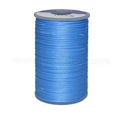 Gewachsten Polyester-Schnur, Einlagig, Verdeck blau, 6 mm, ca. 0.55 Yard (38.27m)/Rolle