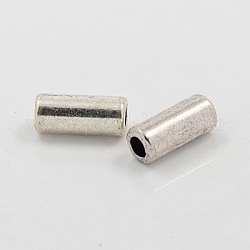 Perline in lega stile tibetano, tubo, cadmio & nichel &piombo libero, argento antico, 11.5x5mm, Foro: 2.5 mm