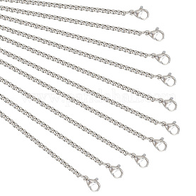 Shop BENECREAT 10Pcs 60cm 304 Stainless Steel Rope Chain for