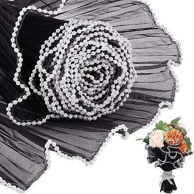 1 пакет полиэстеровая сетчатая бумага для упаковки букетов цветов ORIB-BC0001-08C-1