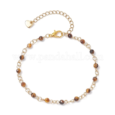 3 шт. 3 стиля браслетов из натуральных смешанных драгоценных камней и ограненных круглых бусин кошачьего глаза для женщин и мужчин BJEW-JB12507-1