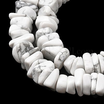 Природные Говлит бисер нитей G-A285-A12-01-1