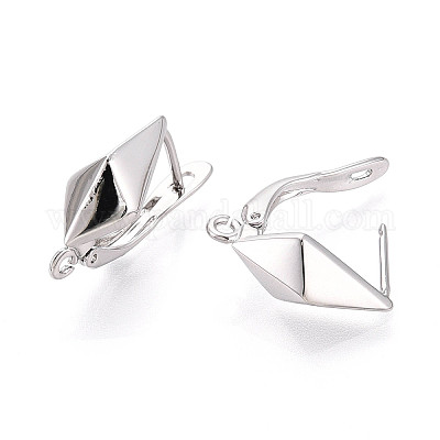 Латунная фурнитура для хооп серег KK-N267-32P-1