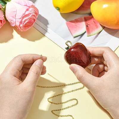 Большие подвески из непрозрачной смолы RESI-CJC0004-05G-1