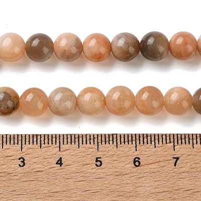 Натуральный Sunstone бисер пряди&nbsp;G-C268-B05-02-1