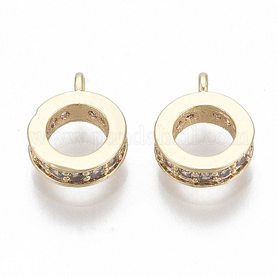 Латунные поручни из прозрачного кубического циркония с микропаве&nbsp;LS-KK-S348-486-NF-1