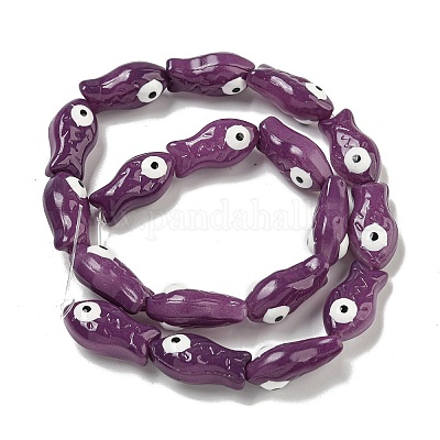 Прозрачные стеклянные бусины ручной работы GLAA-N0028-03C-1