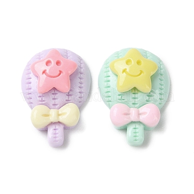 Непрозрачные кабошоны из смолы CRES-F030-01N-1