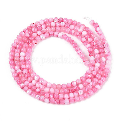 Нити бусин из окрашенных натуральных ракушек трохид/трохус SSHEL-T017-13E-1