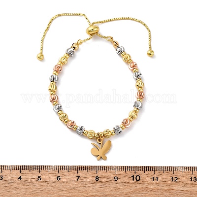 Браслеты из латуни BJEW-C090-02G-D-1