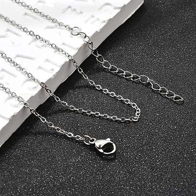 Ожерелье из не тускнеющей нержавеющей стали 304 с цепочкой X-STAS-T040-PJ204-50-1