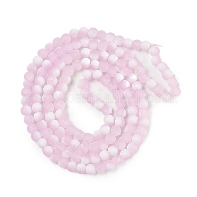 Матовое стекло треск бисер нитей GLAA-U001-8mm-M03-1