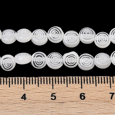 Бусы лэмпворк ручной работы LK-R004-51E-1