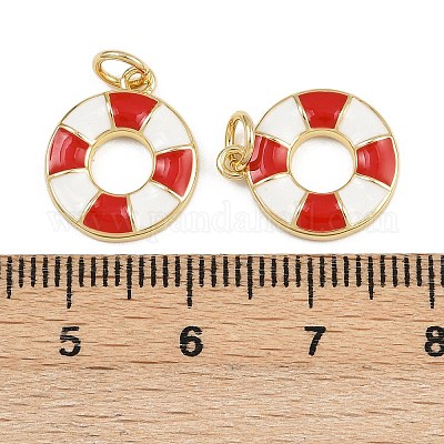 Латунь эмаль подвески KK-L240-29G-02-1