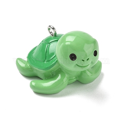 Подвески из непрозрачной смолы с морской тематикой RESI-P047-01E-P-1