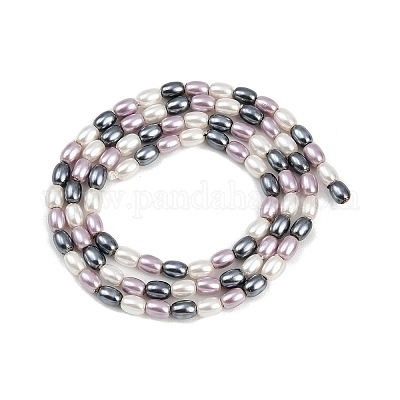 Гальванические оболочки жемчужные бусы пряди BSHE-H113-06B-04-1