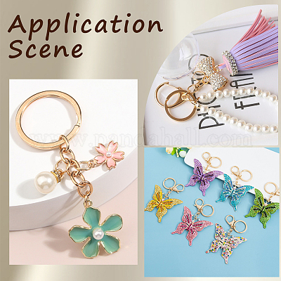 30 шт. 6 стиля железных разъемных колец&nbsp;IFIN-SP0001-20B-1