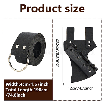 Ножны для меча из искусственной кожи&nbsp;AJEW-WH0248-582A-1