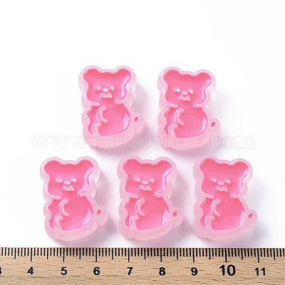 Прозрачные акриловые бусины MACR-S374-07B-06-1