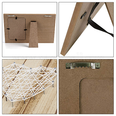 Cadre photo mdf&nbsp;DJEW-WH0036-001-1