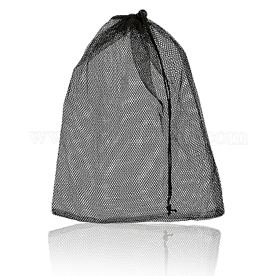 Подарочные пакеты из полиэстера с прямоугольной сеткой ABAG-WH20001-23A-1