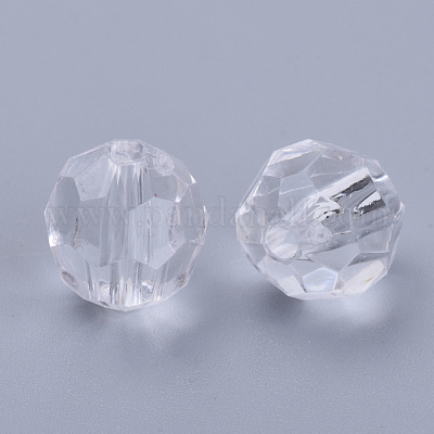 Прозрачные акриловые бусины TACR-Q257-16mm-V01-1