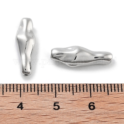 Стойка обшивка нерегулярные столбчатые латунные бусины KK-Z071-35P-1