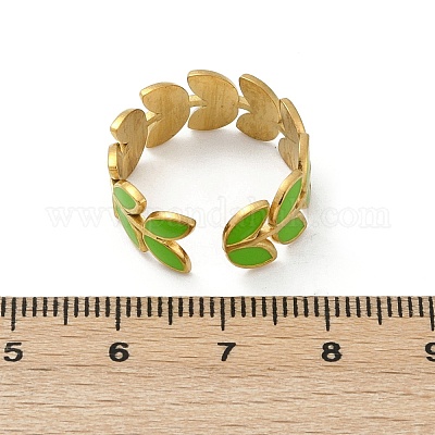 Регулируемые манжетные кольца из нержавеющей стали 304 RJEW-Q015-03G-A-1