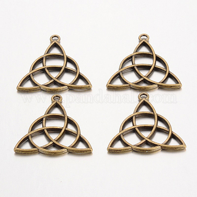 Сплавочные подвески тибетского стиля TIBEP-19367-AB-NR-1