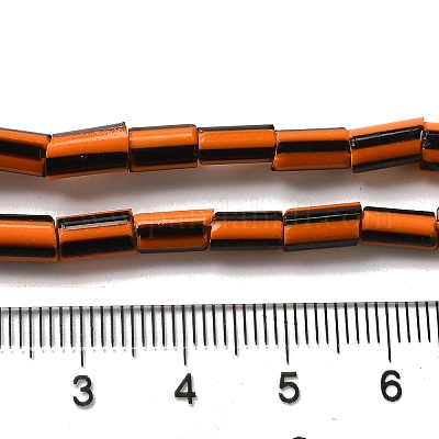 Непальские бусины лэмпворк ручной работы LAMP-B023-04B-01-1