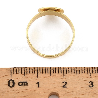 Латунные регулируемые кольца для пальцев KK-A272-14G-1
