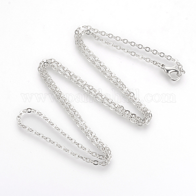 Латунные кабельные цепи ожерелья X-MAK-R019-P-1