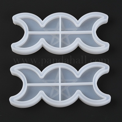 Силиконовые Молды для подноса с изображением луны и звезды в стиле гадания DIY-F061-01-1