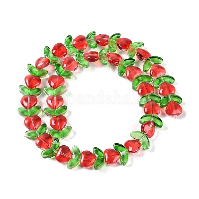 Прозрачные стеклянные бусины GLAA-B021-04C-1