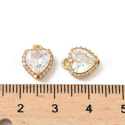 Латунные микро проложить кубического циркония подвески KK-S531-01G-1