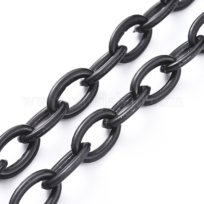 Персонализированные ожерелья-цепочки из абс-пластика X-NJEW-JN02850-1