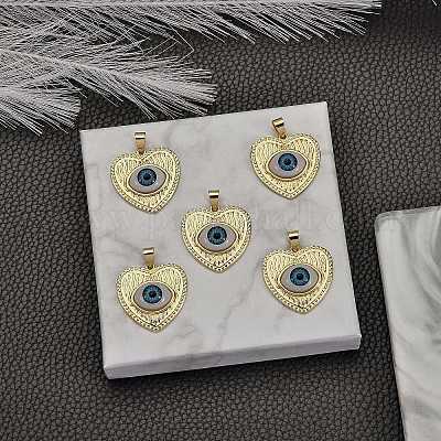 5шт латунные подвески KK-SZ0004-17-1