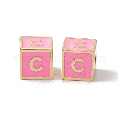 Стойки покрытие латунь эмаль бисер KK-B060-04G-05C-1