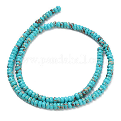 Синтетические имперские нитки из бисера яшмы G-Z110-B04-2x4mm-07-1