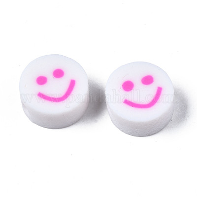 Бусины из полимерной глины  CLAY-N008-040F-1