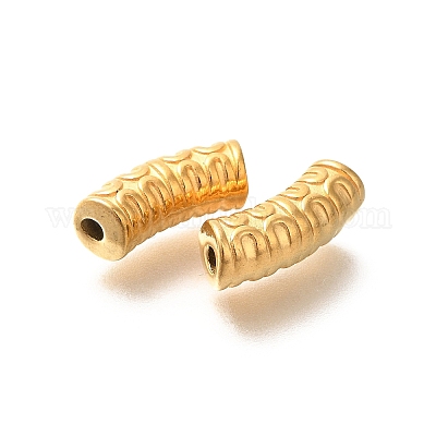 Ионное покрытие (ip) 304 нержавеющая сталь изогнутые трубки бусины STAS-I321-24G-1