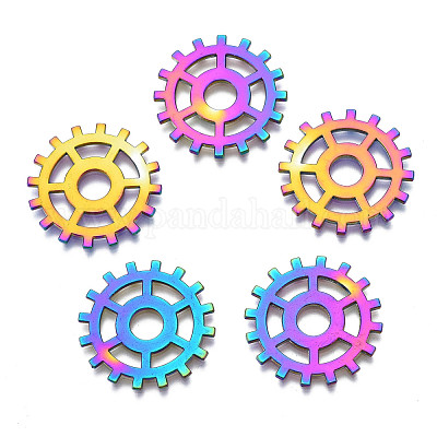 Подвески из сплава цвета радуги PALLOY-S180-300-1