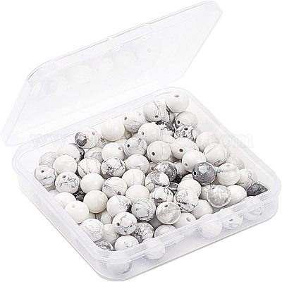 Природные Говлит бисер нитей G-OC0001-51-1