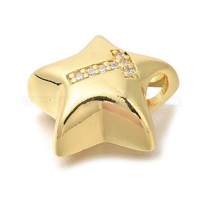 Стойки обшивки латунь микро проложить Циркон подвеску KK-I722-05G-T-1